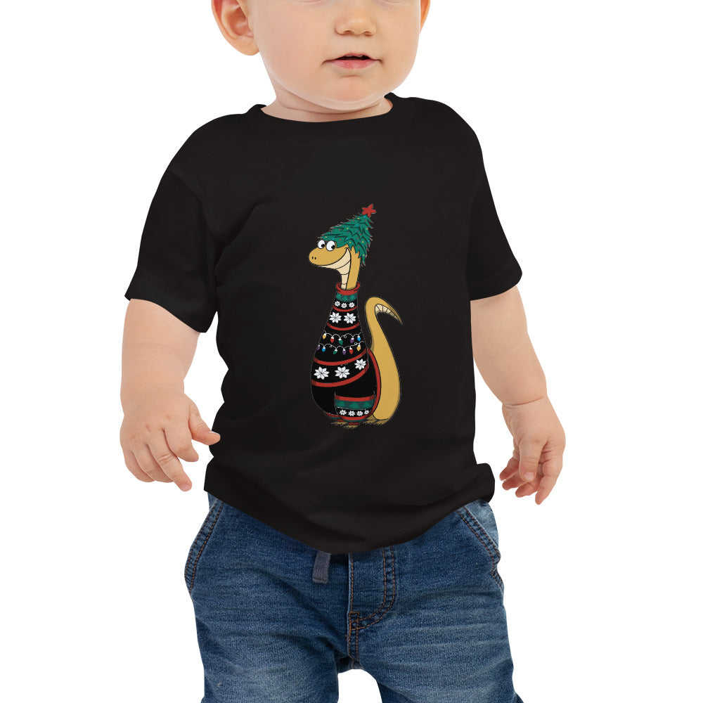 Merry Dino Baby Tee