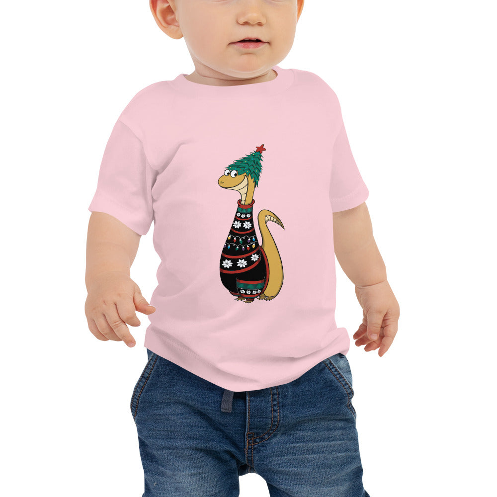 Merry Dino Baby Tee