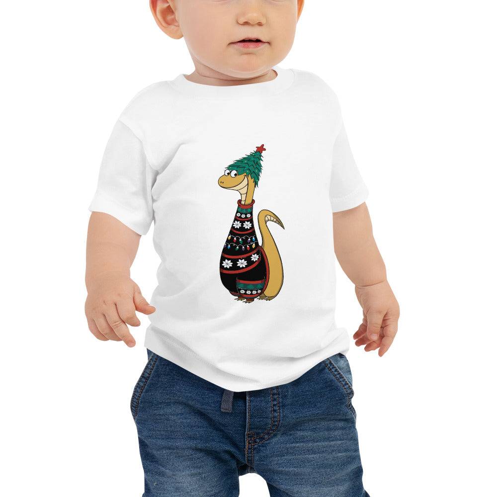 Merry Dino Baby Tee