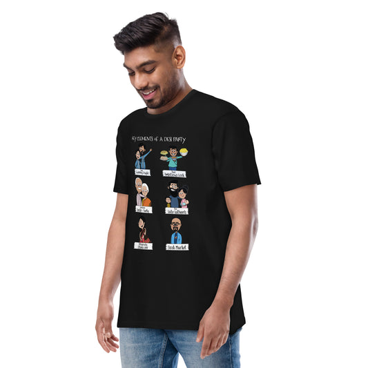 Desi Party Men’s premium heavyweight tee