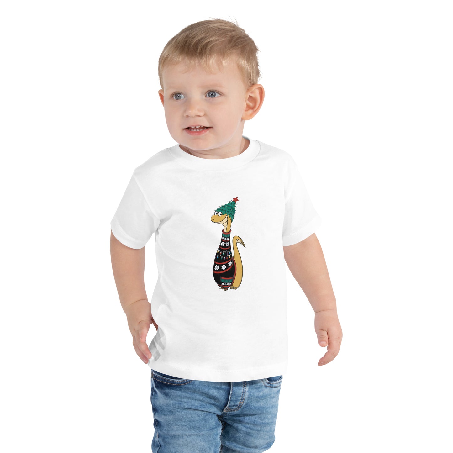 Merry Dino Toddler Tee