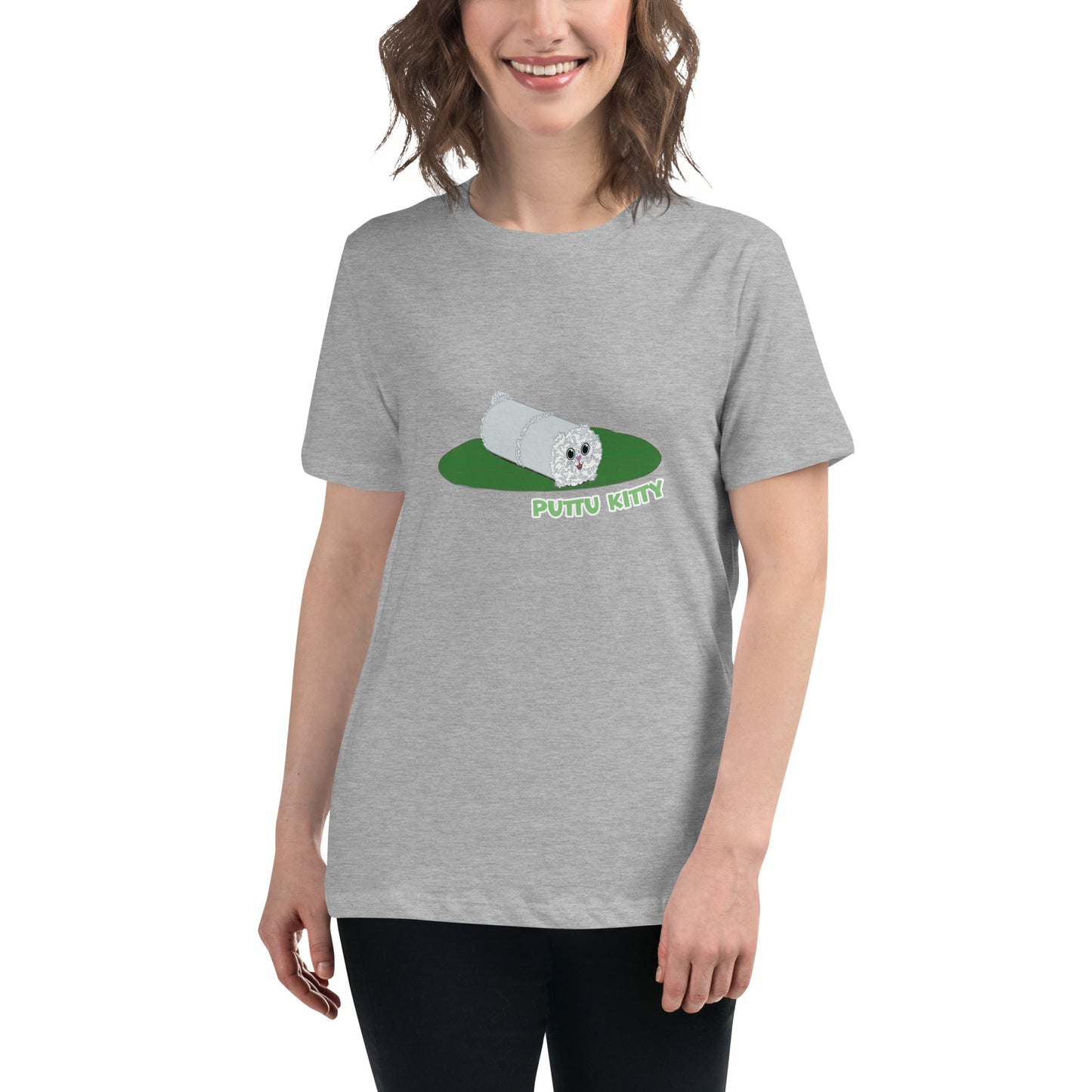 Puttu Kitty Women's Relaxed T-Shirt