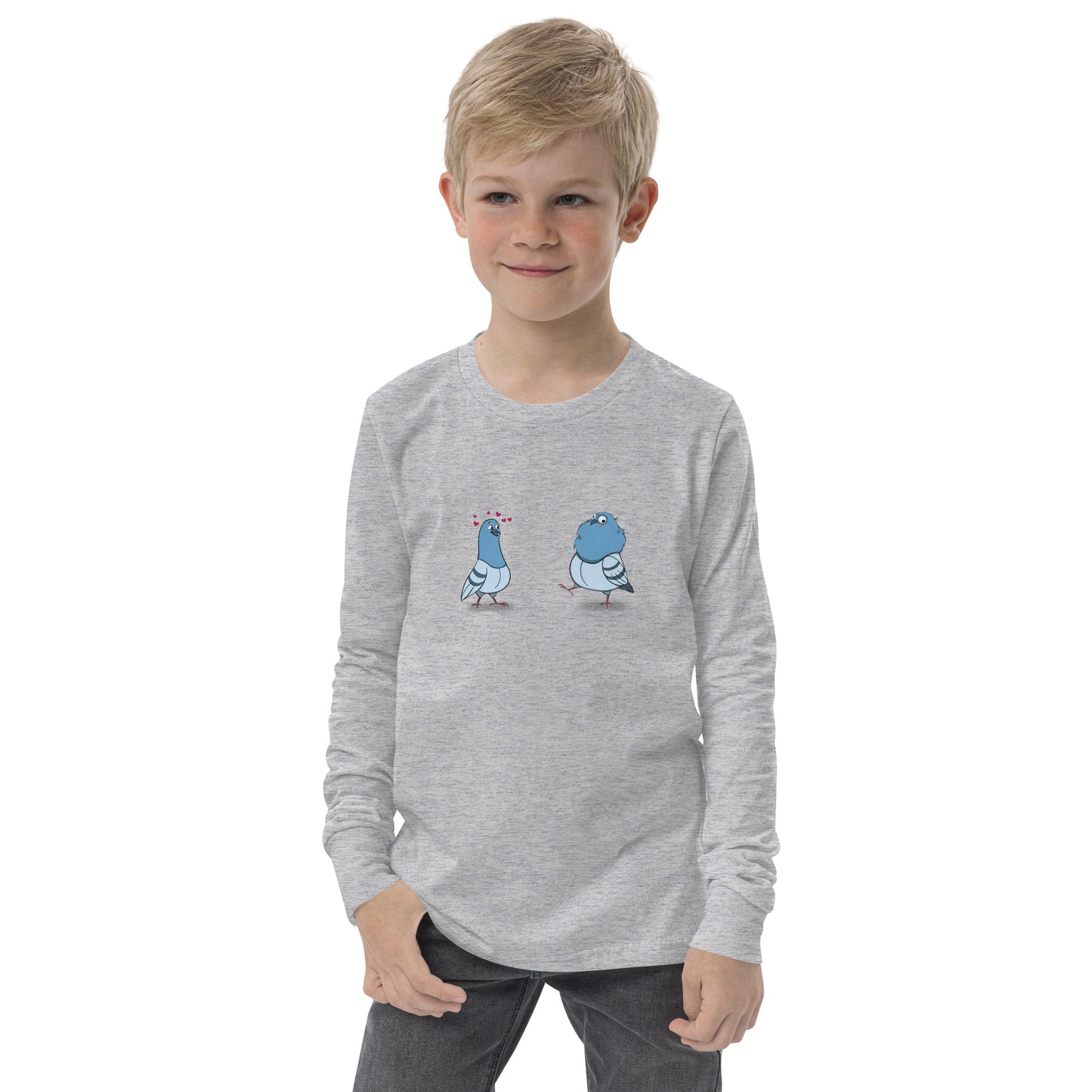 Love Birds Youth long sleeve tee