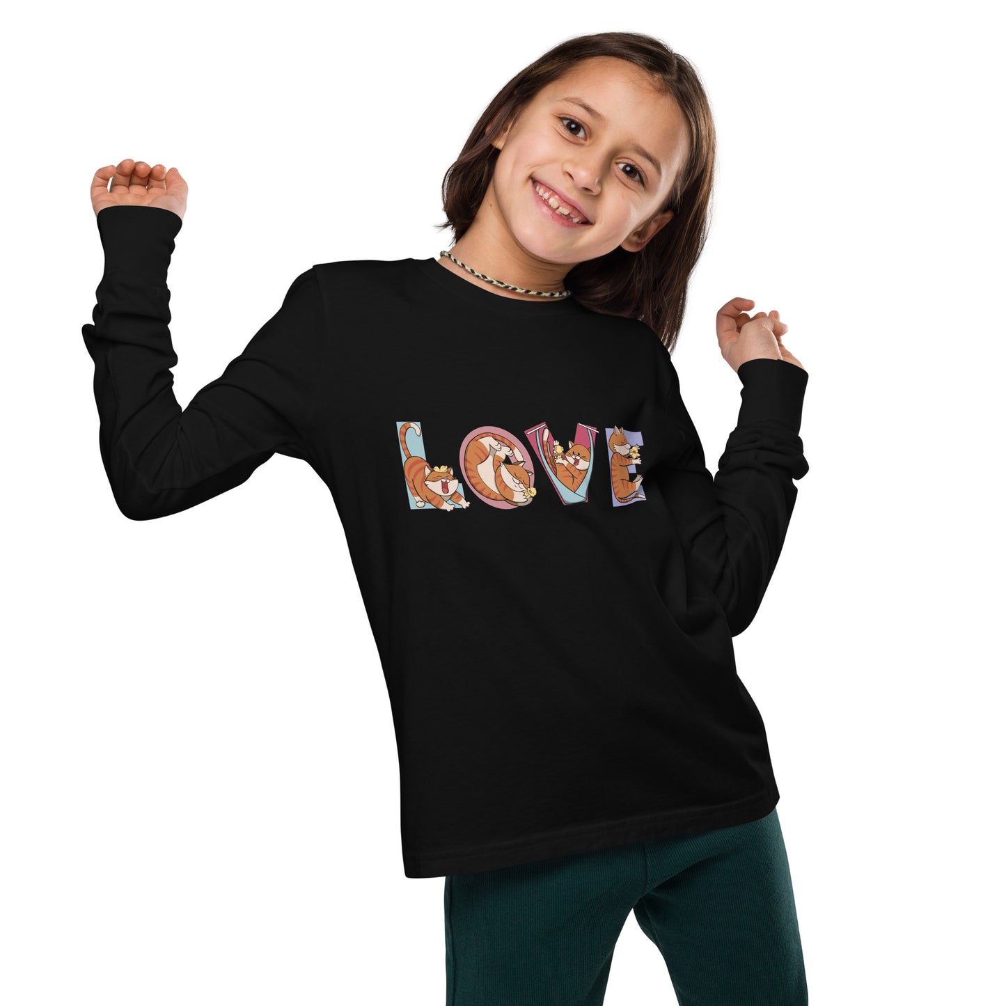 I Meow You Youth long sleeve tee