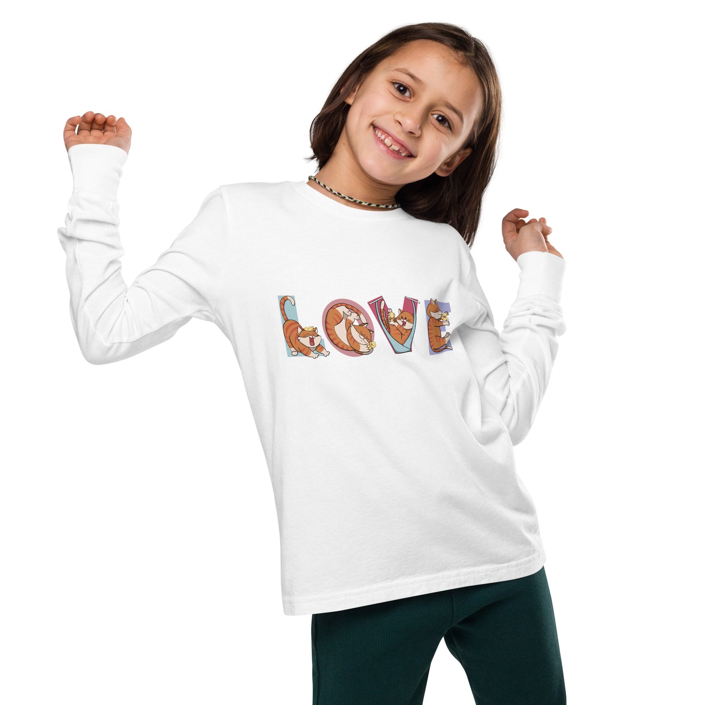 I Meow You Youth long sleeve tee